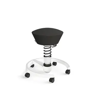 Aeris Swopper mit Rollen – Ergonomischer Hocker – Bürohocker höhenverstellbar