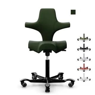 HAG Capisco 8106 Bürostuhl, Stoff Mandal, konfigurierbar