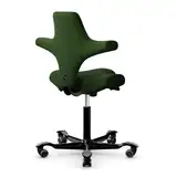 HAG Capisco 8106 ergonomischer Bürostuhl mit Sattelsitz Bezug Capture wald grün