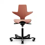 HAG Capisco Puls 8020, Farbe Rosehip, Gestell schwarz