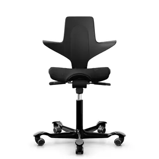 HAG-Capisco-Puls-8020-Farbe-schwarz-Gestell-schwarz_Bezug-Cura-Black-CU60999-front