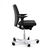 HAG Creed 6004 ergonomischer Bürostuhl Bezug Select anthrazit mit Armlehnen