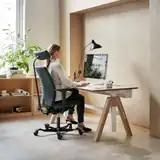 HAG Creed 6005 ergonomischer Bürostuhl Bezug Select anthrazit mit Armlehnen