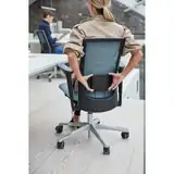 HAG Futu 1100-F001 ergonomischer Bürostuhl schwarz mit Armlehnen