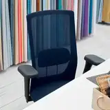 HAG Futu 1100-F001 ergonomischer Bürostuhl schwarz mit Armlehnen