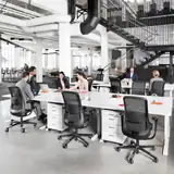 HAG SoFi Mesh 7500 Bürostuhl grau mit SlideBack-Armlehnen, Gestell Silber
