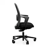 HAG SoFi Mesh ergonomischer Bürostuhl schwarz mit SlideBack Armlehnen