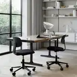 HAG Tion 2160 ergonomischer Bürostuhl mit Armlehnen, Bezug grün