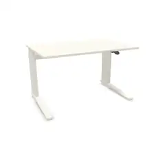 Leuwico iMOVE C, höhenverstellbarer Steh-Sitz-Schreibtisch - Produktbild 1