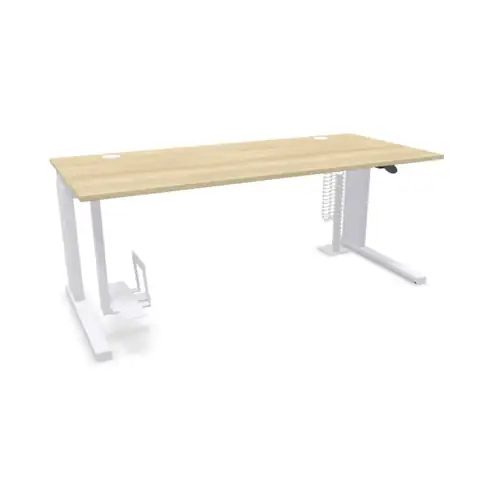 Leuwico iMove-S, höhenverstellbarer Steh-Sitz-Schreibtisch - Produktbild 2