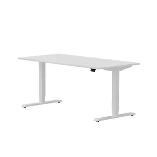 Leuwico SPINE 4, höhenverstellbarer Steh-Sitz-Schreibtisch