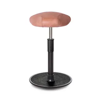 ONGO Sitz-Steh-Hocker FREE TRAINGLE Leder - Produktbild 1