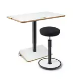 ONGO Sitz-Steh-Hocker FREE TRAINGLE Leder