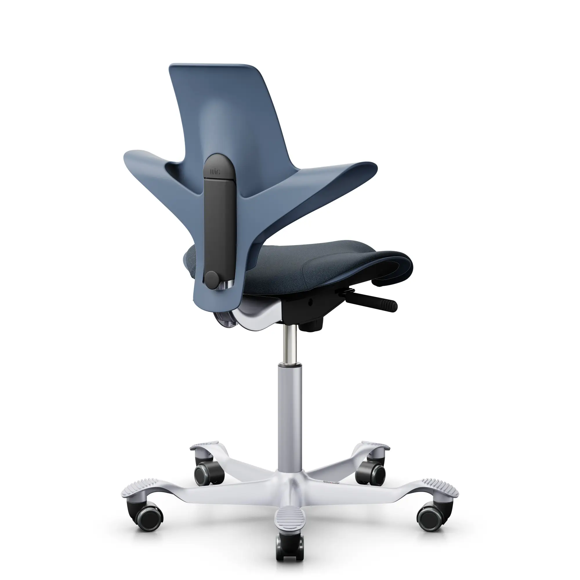 HAG Capisco Puls 8020, Farbe Blueberry, Gestell silber - Produktbild 2