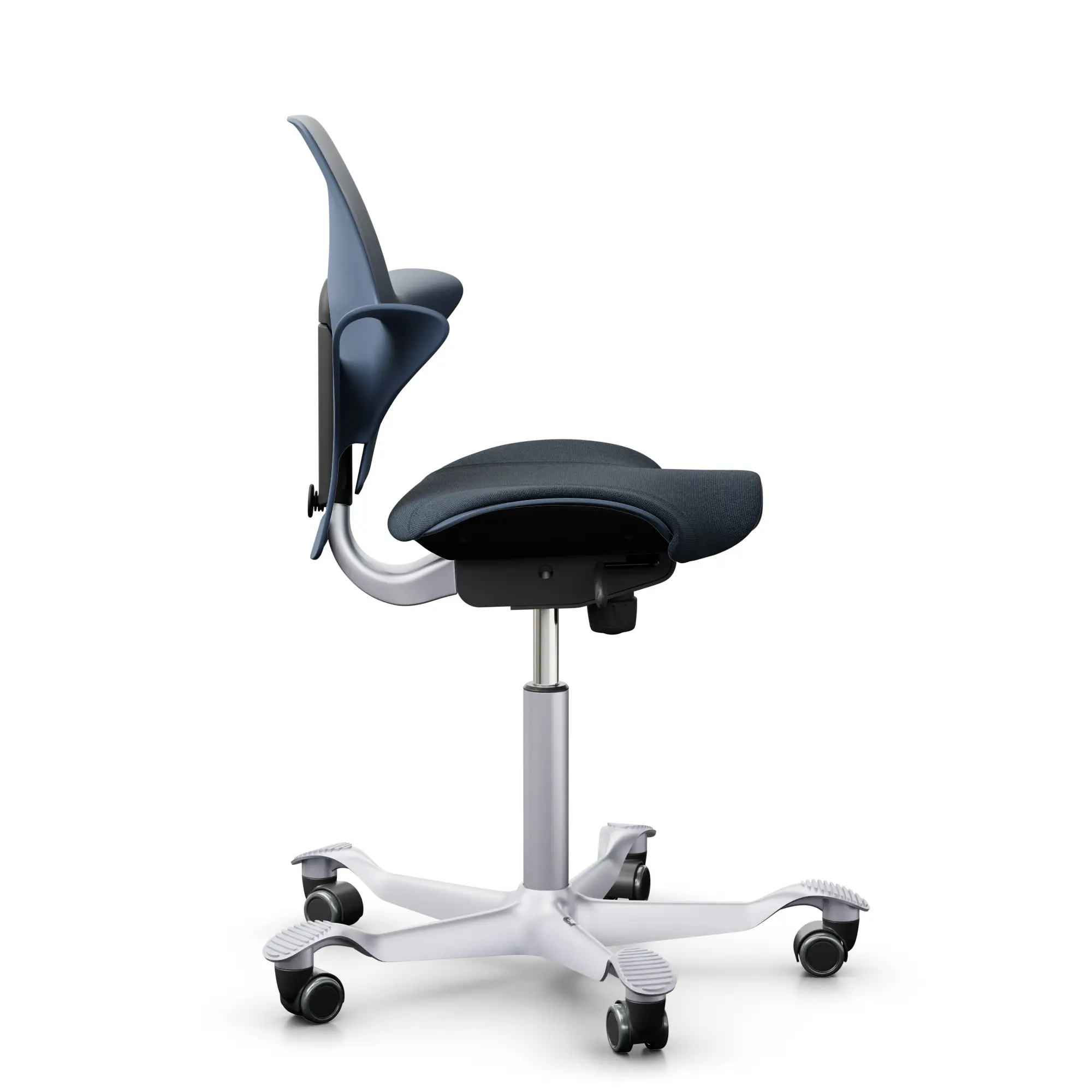 HAG Capisco Puls 8020, Farbe Blueberry, Gestell silber - Produktbild 3