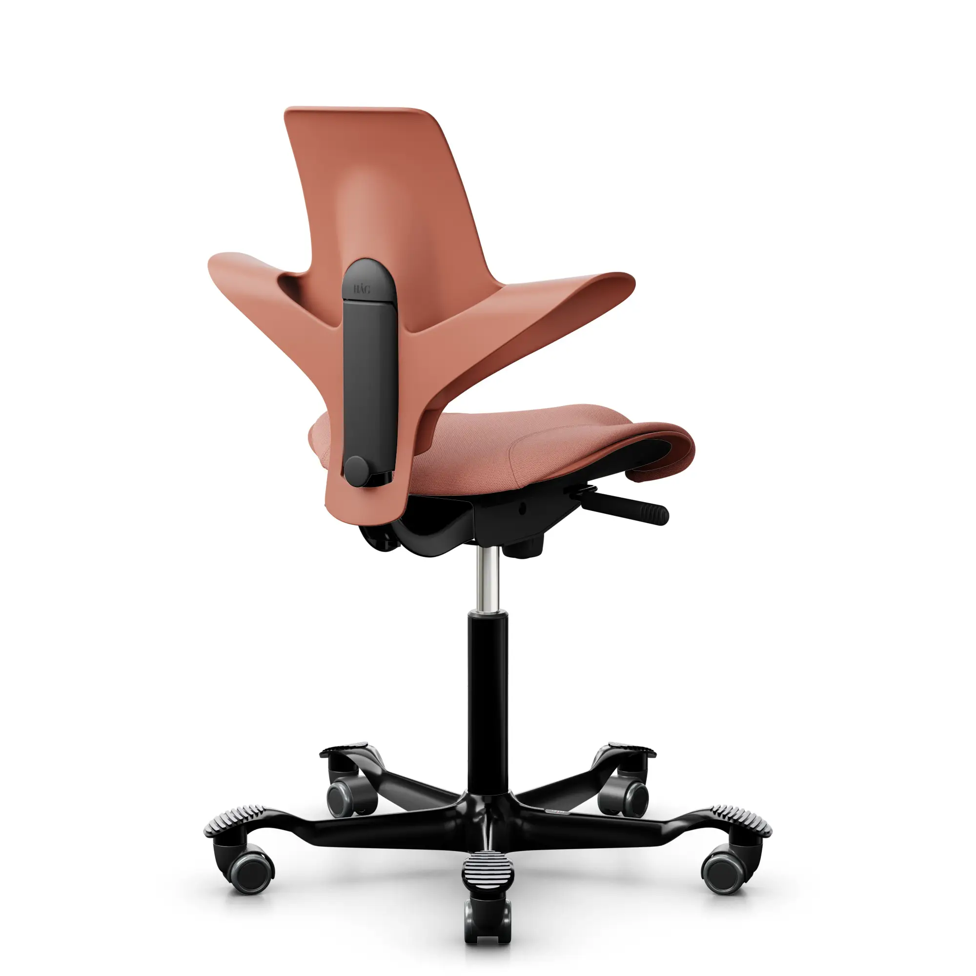 HAG Capisco Puls 8020, Farbe Rosehip, Gestell schwarz - Produktbild 2