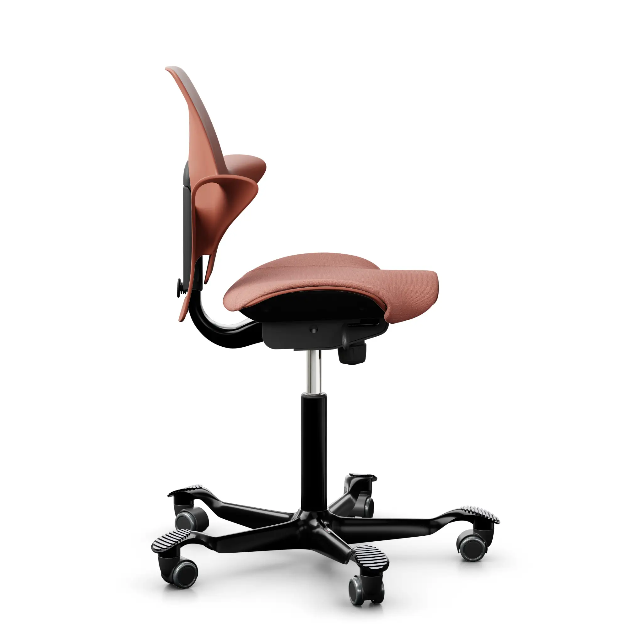 HAG Capisco Puls 8020, Farbe Rosehip, Gestell schwarz - Produktbild 3