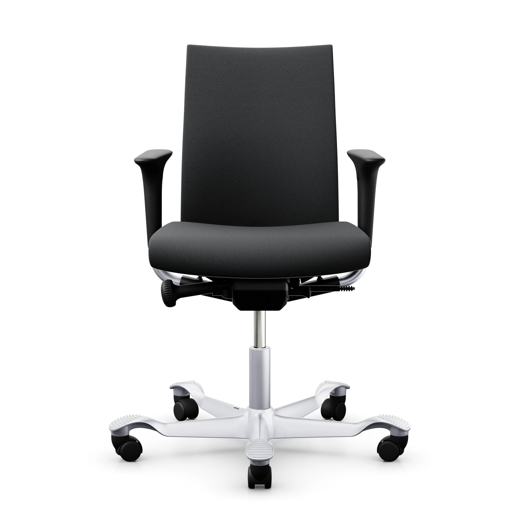 HAG Creed 6004 ergonomischer Bürostuhl Bezug Select anthrazit mit Armlehnen - Produktbild 1