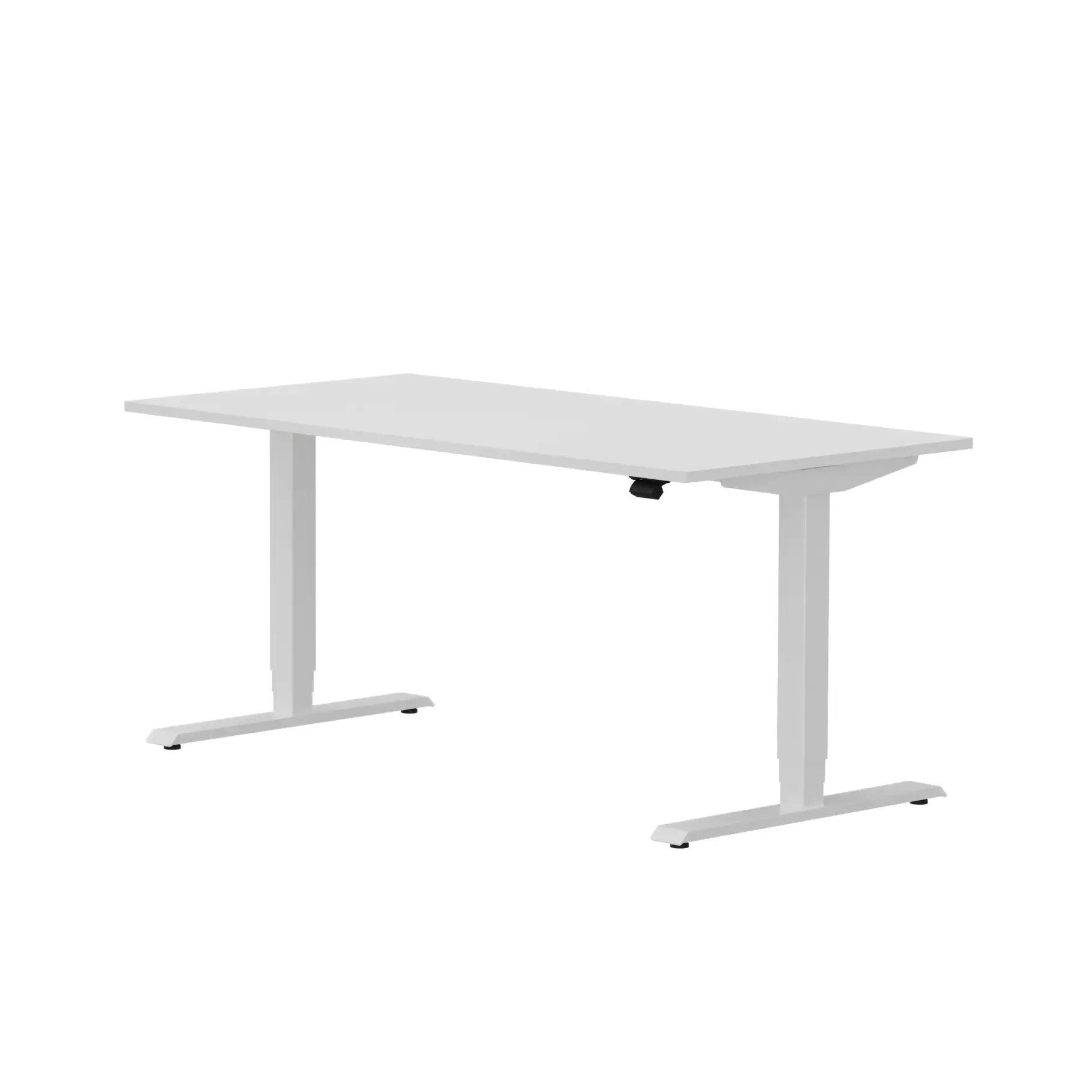 Leuwico SPINE 4, höhenverstellbarer Steh-Sitz-Schreibtisch - Produktbild 1