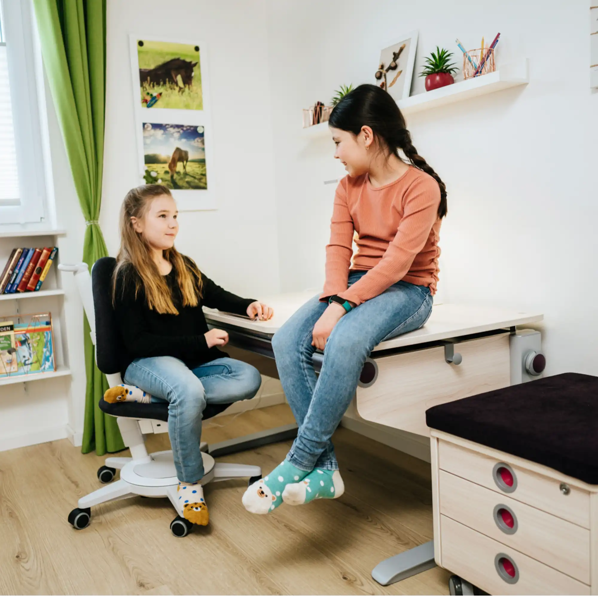 moll Maximo Kinderdrehstuhl | mitwachsend | verstellbar - Produktbild 4