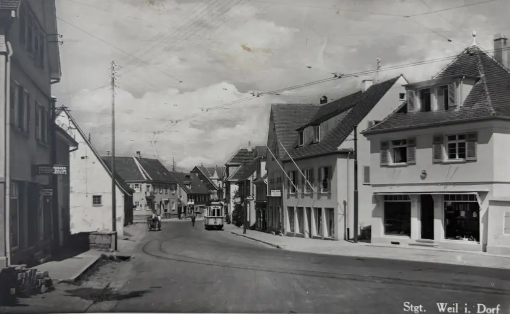 Historische Ansicht des Löwenplatzes