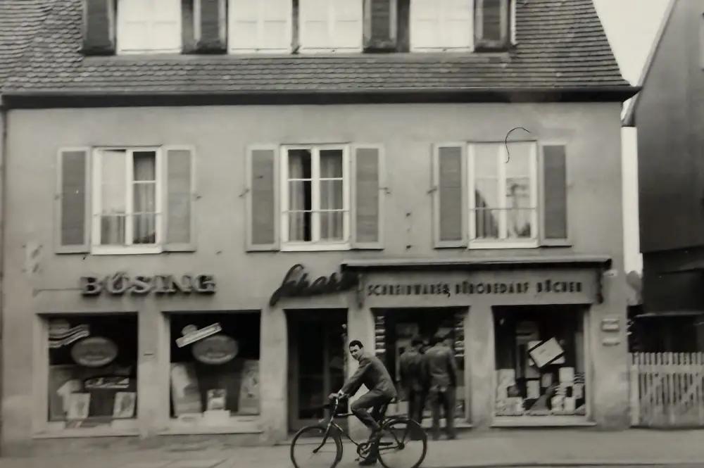 Historischer Umbau des Ladens